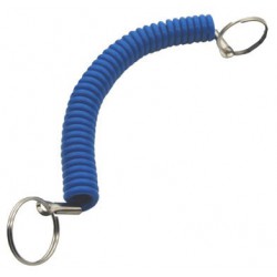 Key Koord Key Cord Key Chain Elastic Coil Stretch Tether Lockable For  Fishing *