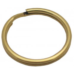 28mm Lucky Line Solid Brass Split Rings
