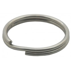 316 Grade stainless steel split rings, 24mm (0.9") diameter